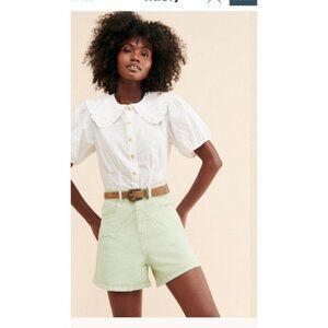Pastiche Irvy Western High Rise Denim Short Medium